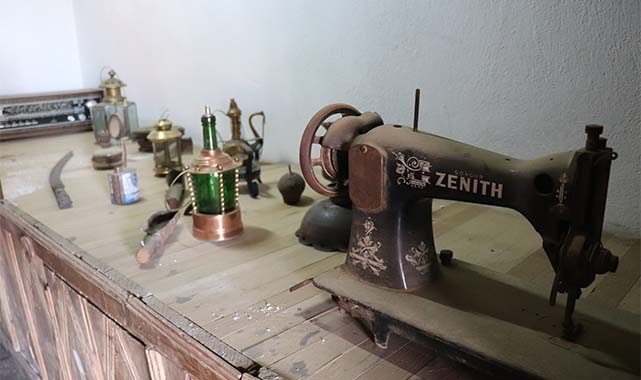 Baba ocağına dönen gurbetçi, ata yadigarıyla köyüne müze kurdu