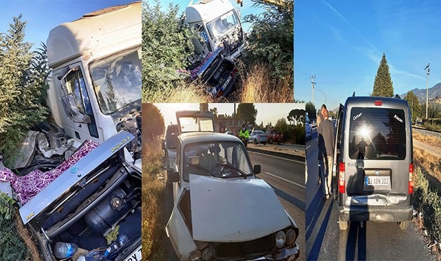 Aydın-Denizli yolunda trafik kazası: 2 ölü, 2 yaralı