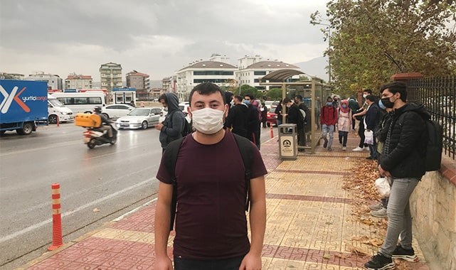 Denizli’de vatandaşlar yağmura hazırlıksız yakalandı