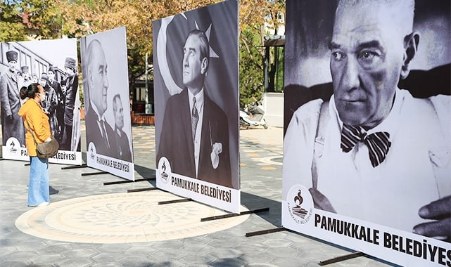 PAMUKKALE BELEDİYESİNDEN 29 EKİM CUMHURİYET BAYRAMINA ÖZEL FOTOĞRAF SERGİSİ
