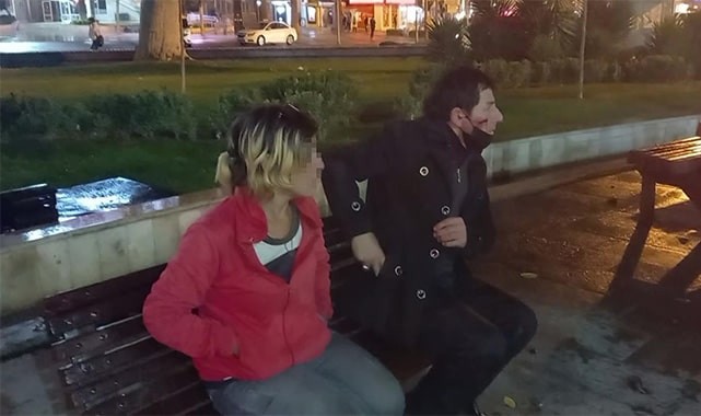 Tacize uğrayan kadını kurtarmak isterken az daha canından oluyordu