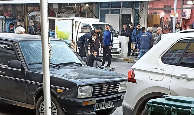 Denizli’de sokak ortasında silahlı çatışma; 2 yaralı