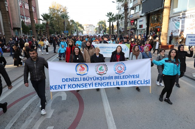 Denizli'de 3 Aralık Dünya Engelliler Günü dolu dolu kutlanacak