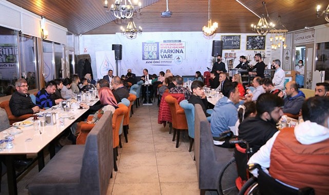 BAŞKAN ÖRKİ'DEN ENGELLİLER GÜNÜNE ÖZEL BULUŞMA