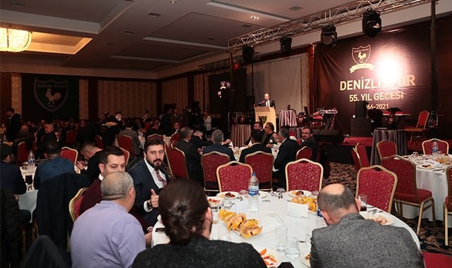 Denizli, Denizlispor'un 55. yaşında tek yürek oldu