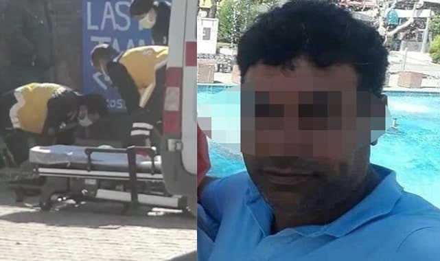 Şiddet gören kızını korumaya çalışırken canından oldu