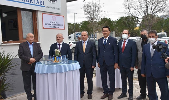 Denizli OSB’de Mesleki Eğitim Merkezi İrtibat Bürosu açıldı