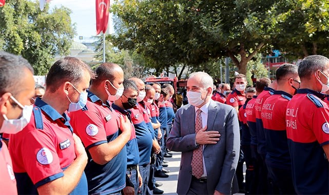 Büyükşehir’in ateş savaşçıları şehre güven veriyor