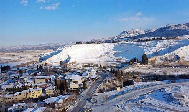 PAMUKKALE GÜZELLİĞİNE GÜZELLİK KATTI