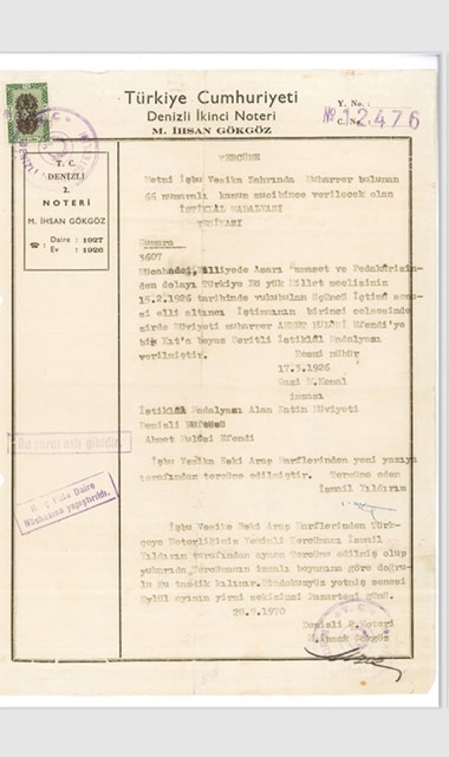 Müftü Ahmet Hulusi Efendi hakkındaki iddialar -1