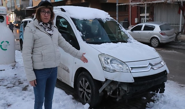 Aracına çarpıp 20 bin TL masraf açan sürücüyü 1 aydır arıyor