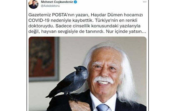 Haydar Dümen hayatını kaybetti