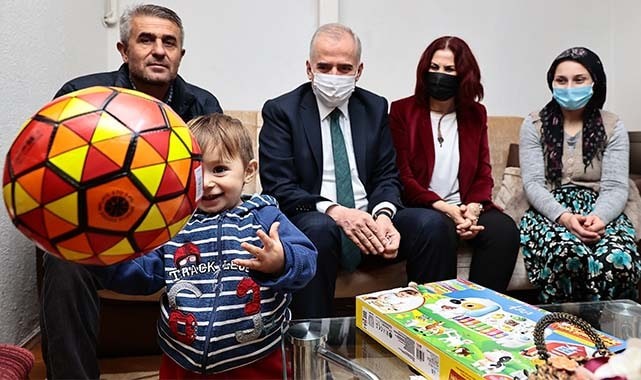 Gümüşten ailesinin ilk misafirleri Zolan çifti oldu