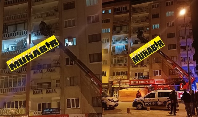 Bir kadın, gece evine gelen erkeği rehin aldı