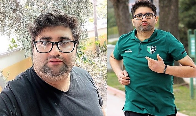 Kurduğu takımında forma giyemeyince 6 ayda 61 kilo verdi