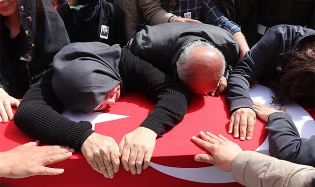 Şehit Teğmen Bekir Can Kerek'i son yolculuğuna binlerce hemşehrisi uğurladı