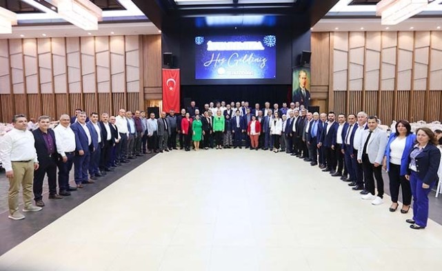 BAŞKAN DOĞAN MUHTARLARLA İFTARDA BİR ARAYA GELDİ