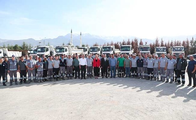 BAŞKAN DOĞAN ÇALIŞMA ARKADAŞLARI İLE BAYRAMLAŞTI
