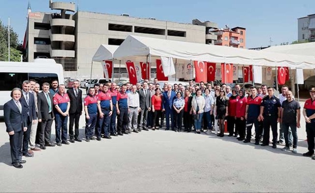 Büyükşehir ailesi bayramlaştı