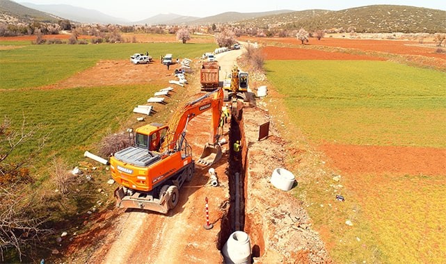 Büyükşehir DESKİ'den Tavas Çağırgan’da altyapı atağı
