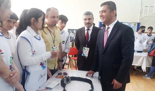 Bilim Fuarında öğrenciler çalışmalarını sergiledi