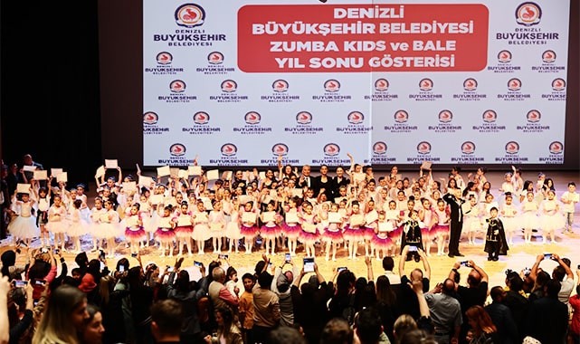 Büyükşehir’den muhteşem bale ve zumba kids gecesi