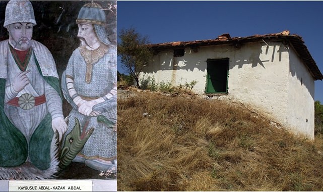 KAZAK ABDAL TÜRBESİ, KARATAŞ KÖYÜ, PAMUKKALE İLÇESİ, DENİZLİ