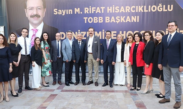 TOBB Başkanı Hisarcıklıoğlu'ndan DTO'nun 5 yıldızlı hizmetlerine büyük övgü