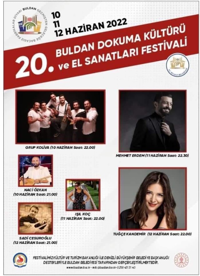Buldan'da festivale davetlisiniz