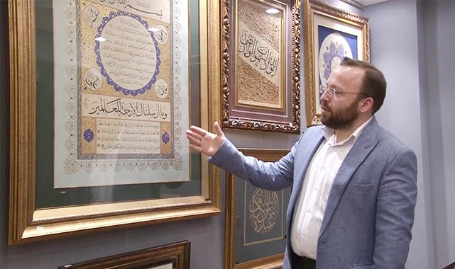 Hat sanatı Denizli’de yaşatılıyor