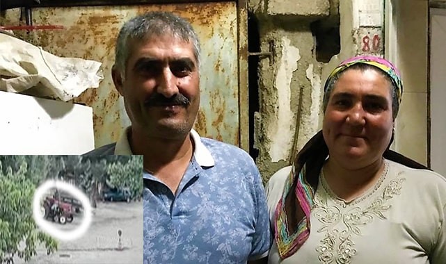 Acemi kundakçı çam kozalağıyla traktörü ateşe vermeye çalıştı