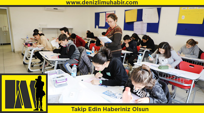 Denizli Cozum Kolejinde Sinav Heyecani Basladi Egitim Denizli Muhabir Denizli Haberleri