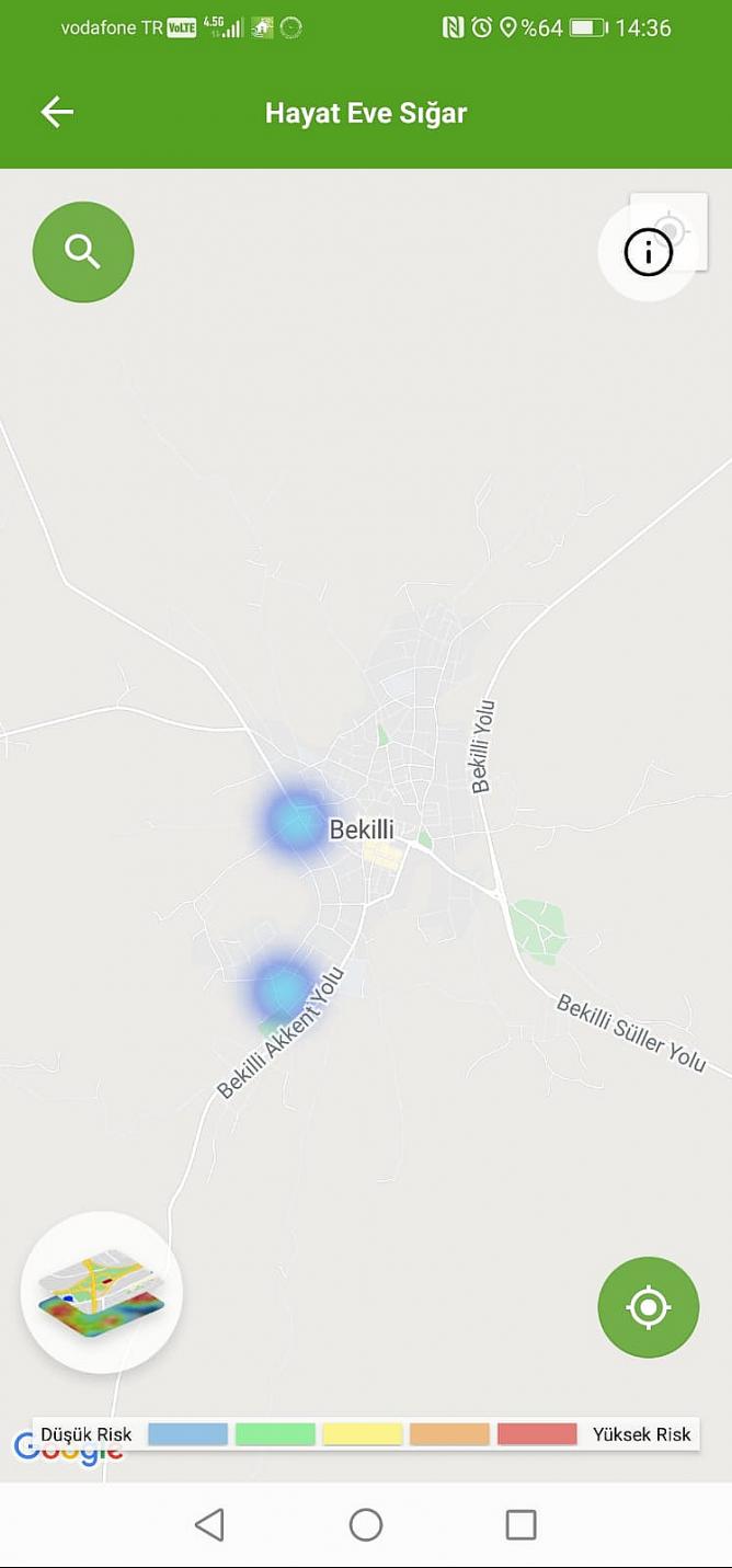 Denizli korona haritasında değişiklik var