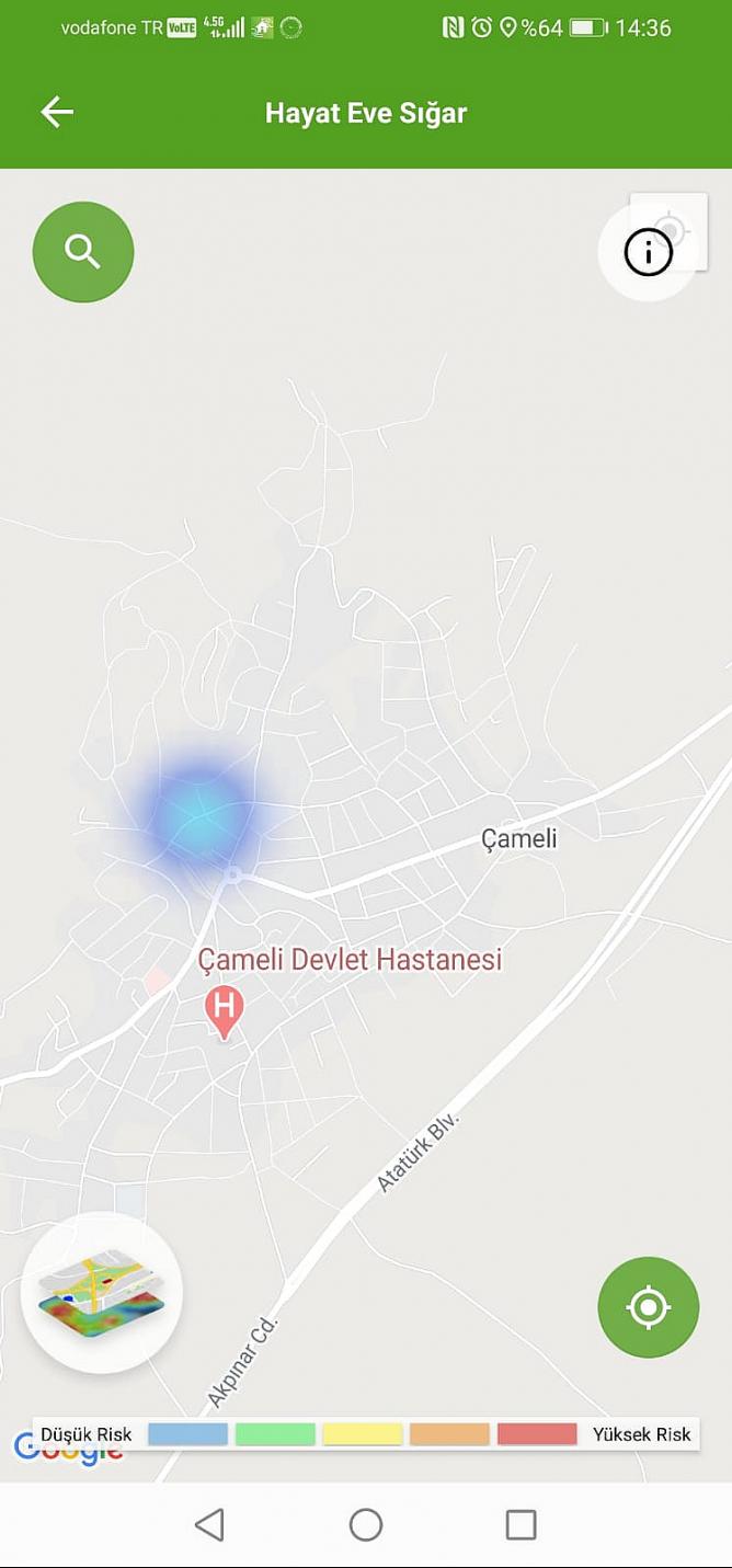 Denizli korona haritasında değişiklik var