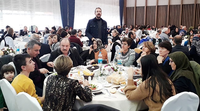 Denizli'deki göçmenler hasret giderdi