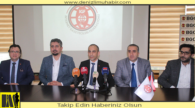 İnternet Gazetecileri Federasyonu, Bursa’da kuruldu