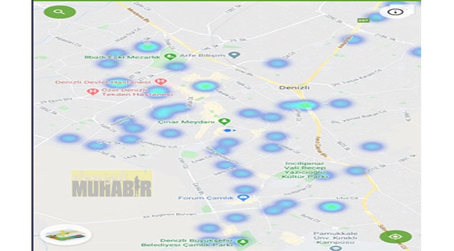denizli nin korona haritasi guncellendi