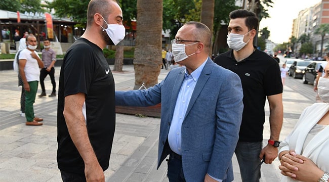 Vali Atik, 2. Görev gününde halkın içine karıştı
