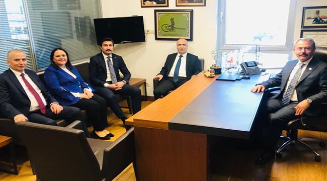 Vali Karahan ve Başkan Zolan Ankara’da