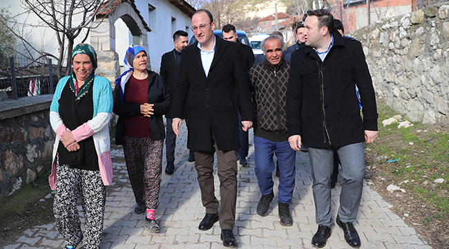 BAŞKAN ÖRKİ, SAHAYA İNDİ