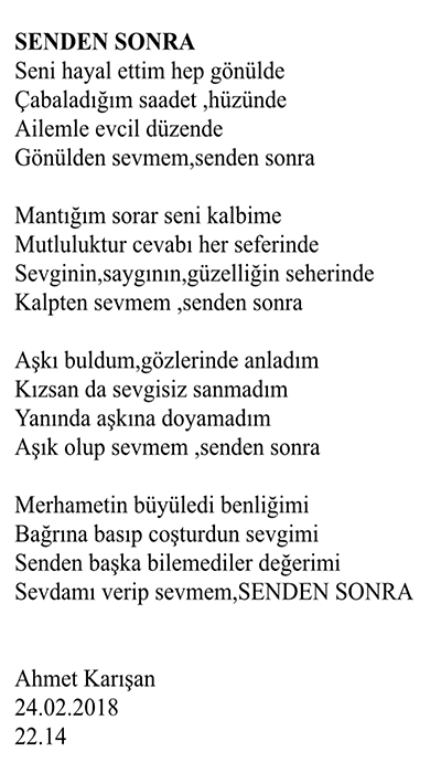 SENDEN SONRA