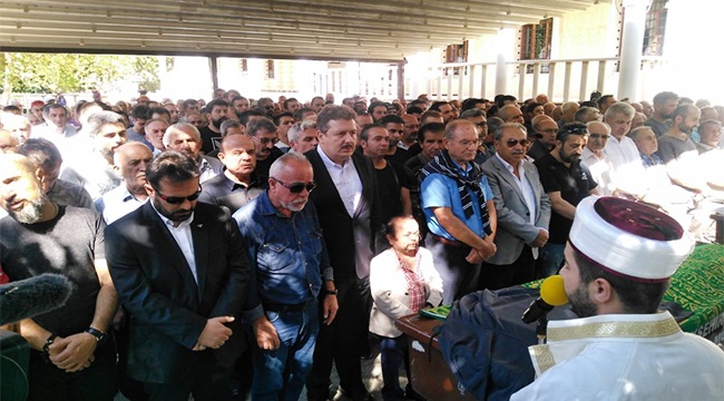 Atakan, gözyaşları arasında uğurlandı
