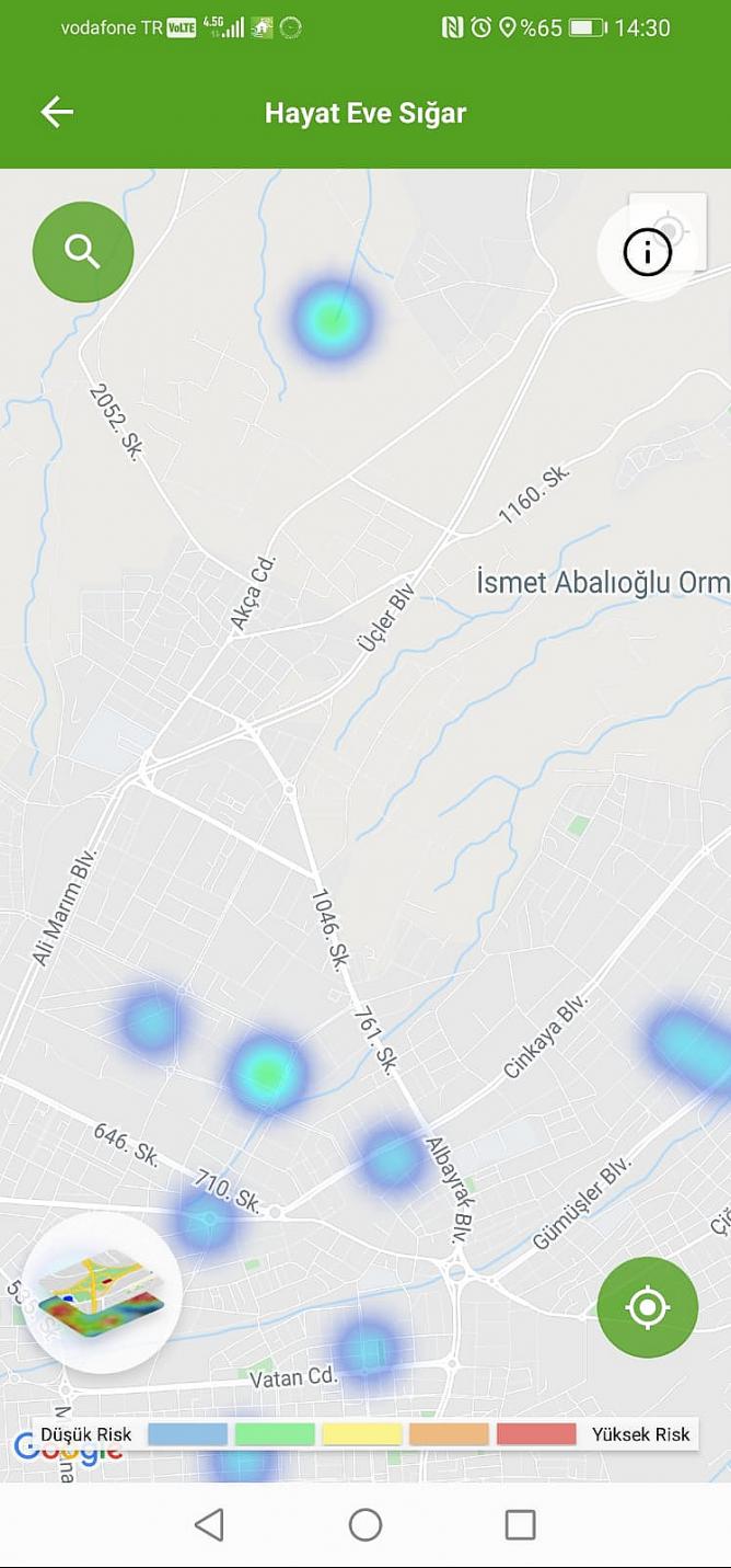 Denizli korona haritasında değişiklik var