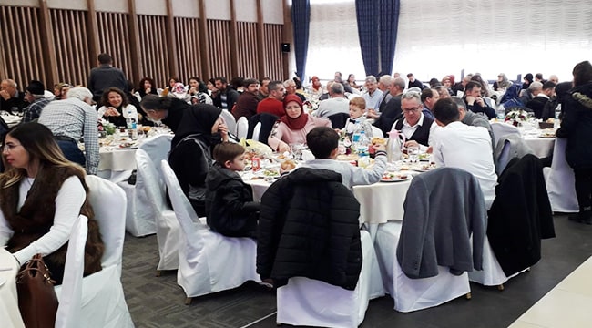Denizli'deki göçmenler hasret giderdi