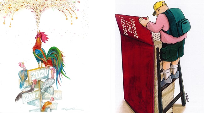 Büyükşehir Karikatür Yarışması sonuçları açıklandı