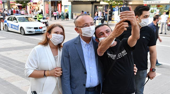 Vali Atik, 2. Görev gününde halkın içine karıştı