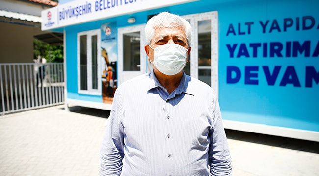 Alt yapı çalışmalarına vatandaşlardan tam not