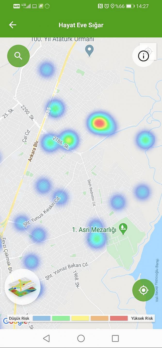 Denizli korona haritasında değişiklik var