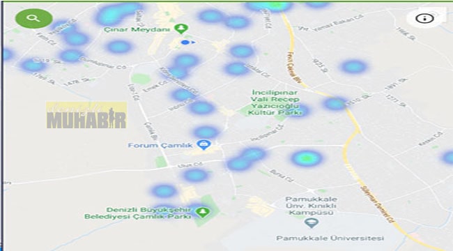 DENİZLİ’NİN KORONA HARİTASI GÜNCELLENDİ