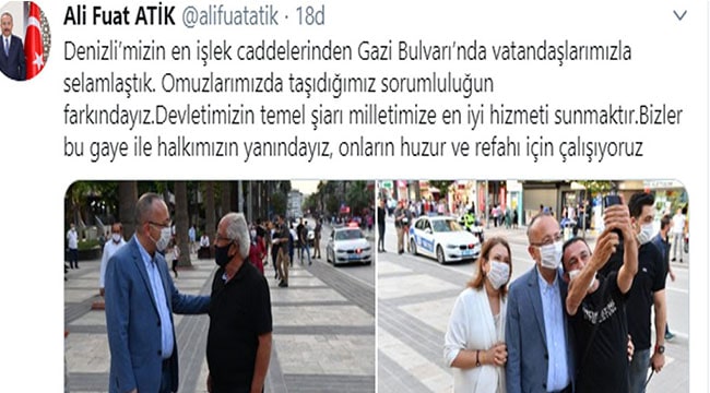 Vali Atik, 2. Görev gününde halkın içine karıştı